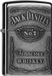 Zippo Jack Daniel's Chrome Label Emblem Aansteker