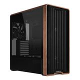 Lian Li Lancool LAN217X boîtier d'ordinateur Midi Tower Noir, Bois