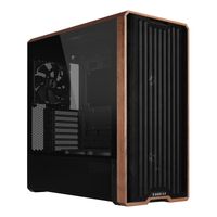 Lian Li Lancool LAN217X boîtier d'ordinateur Midi Tower Noir, Bois