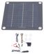 Chargeur de batterie solaire - 12 V - 20 W - Monocristallin - Panneau solaire portable étanche - Pour voiture et bateau