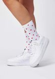 SNOCKS Tennissokken Love Special – Sportsokken Dames & Heren – Comfortabel & Ademend – Casual & Sportief Design – 2 Paar