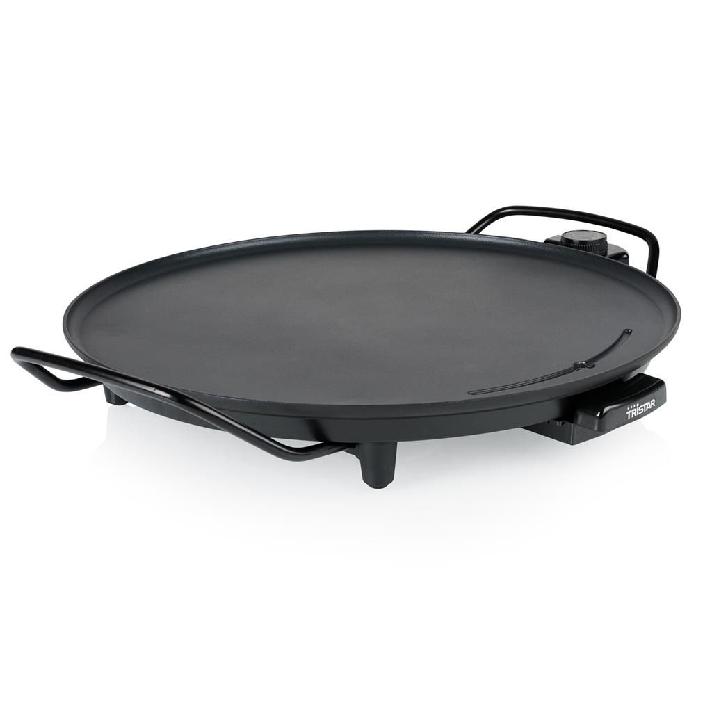 Tristar BP-2787 Contactgrill - Round, 2000W, Black