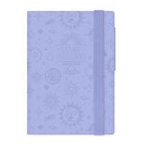 Legami Dagkalender 2026-2027, Cosmic Lilac, 16 maanden, klein, dagboek van september 2026 tot december 2027, sluiting met elastiek, FSC-gecertificeerd papier, met maandplanner, 9,5 x 13,5 cm