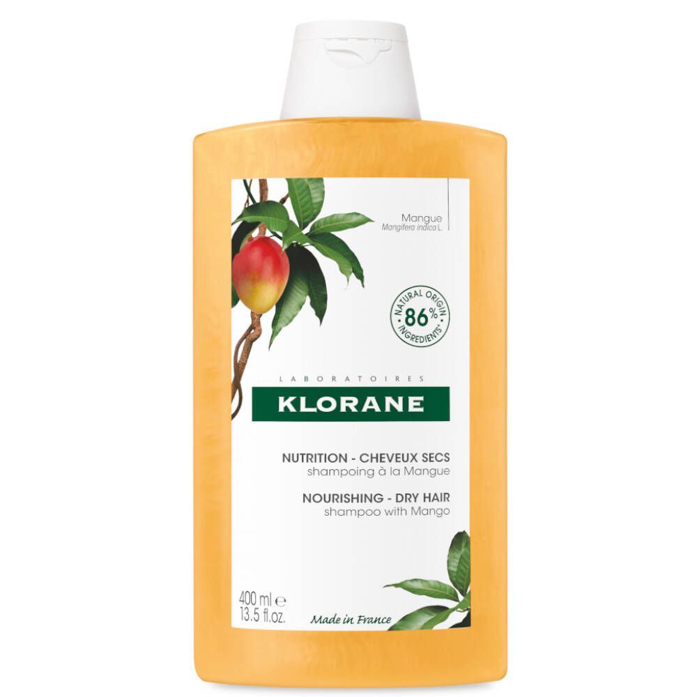 Klorane Haar Mangue Beurre de Mangue/Mangoboter Shampoo Droog Haar 200ml