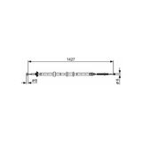 BOSCH Seilzug, Feststellbremse 1987482392
