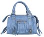 Erisia Sac bandoulière femme suède imprimé Sangle amovible Italie Noir B UNICA 25x15x10 cm