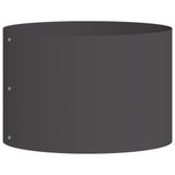 VidaXL Plantenring Zwart Staal 30 x 30 x 20 cm