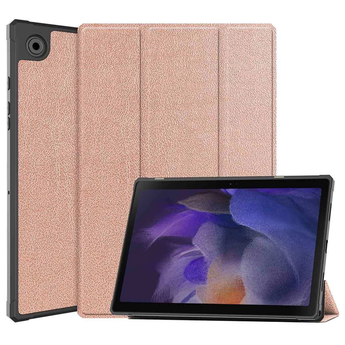 imoshion Trifold Bookcase Samsung Galaxy Tab A8 (2021) tablethoes - Rosé Goud