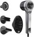 Genius 08213 haardroger 1600 W Zwart, Zilver