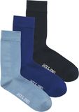 JACK & JONES Sokken 'JACASHER' blauw / nachtblauw / lichtblauw