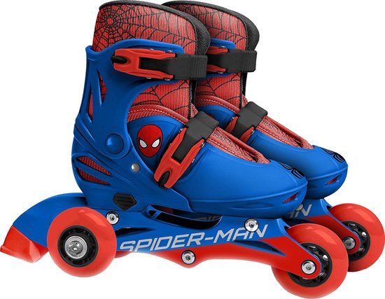 Marvel Spider-Man Inline Skates - Boys - Blue/Red - Size 27/30