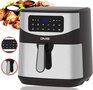 Airfryer - 10 Programma's - Heteluchtfriteuse - 7L - Vetvrij - Timer - Digital Touch Display