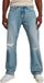 G-STAR Lenney Jeans bootcut Homme W35 X L32 Sun Faded Ripped Fogbow Coton
