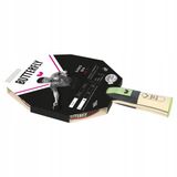 Butterfly shenyaguan Tafeltennisbatje met 1 mm rubber