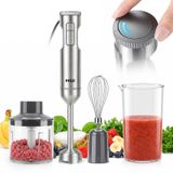 OEM Stabmixer set, 4-in-1, 800W, 14 standen, roestvrij staal, BPA-vrij