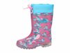 LICO Bottes de pluie 'Powerlight W Blinky' aqua / rosa