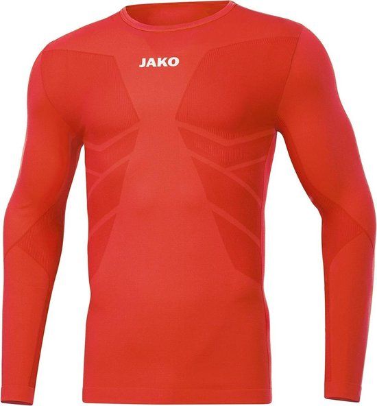 Jako Comfort 2.0 Longsleeve - Men - Orange - Size S