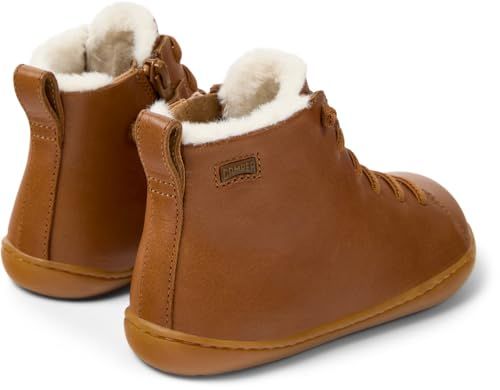 Camper Peu Cami K900325 Ankle Boots with Zipper, Brown 003, 36 EU