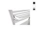 Sanicare Handdoekbeugel - 50cm - design radiator - wit HH500W