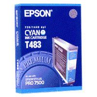 Epson T483011 - Inkcartridge / Cyaan