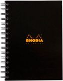 Rhodia Notitieboek - A5 - Hardcover - 160 Pagina's - Zwart