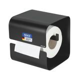 WENKO Turbo-Loc Toiletrolhouder Mod. Lizan Zwart