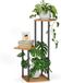 Merkloos support de plantes en métal à 3 niveaux pour intérieur et extérieur - noir