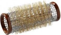 Xanitalia HairCare Watergolf draadrollers Metaal 25 mm 12 stuks Bruin