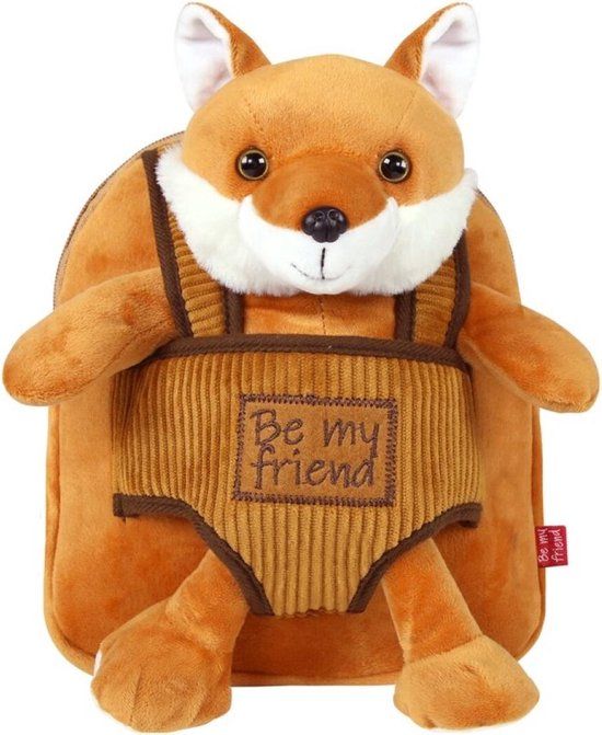 Perletti Rugzak Vos 2,7 Liter Polyester Oranje/bruin