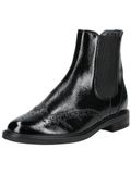 Paul Green Chelsea boots 'Star' zwart