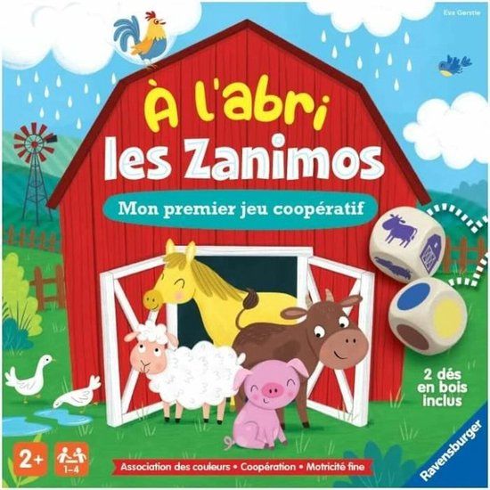 Ravensburger Educatief Spel À L'abri Les Zanimos (Fr)