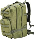 vidaXL Rugzak legerstijl 50 L olijfgroen
