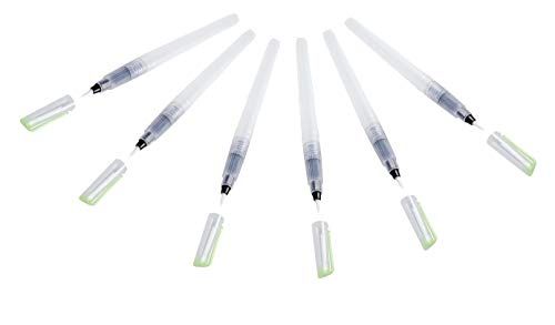 Graph'it Fill'it Set - 6 Penselen - Tank 8 ml - Transparant - Medium - 6 stuks