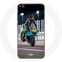 Maniacase Etui voor Huawei P8 Lite 2017 Valentino Rossi MotoGP Speed Rider