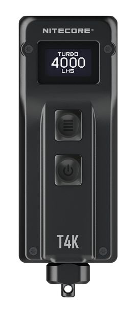 Nitecore T4K - Oplaadbare sleutelhanger zaklamp - 4000 lumen