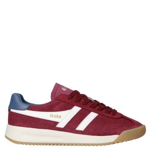Gola Stadia '86 suède sneakers donkerroze