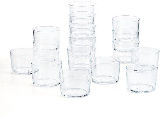 Luminarc Chiquito Glazenset Transparant Glas 230 ml (16 Stuks)