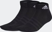 adidas Sportswear Thin and Light Enkelsokken 3 Paar - Unisex - Zwart - 28-30