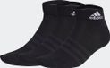 adidas Sportswear Thin and Light Enkelsokken 3 Paar - Unisex - Zwart - 28-30