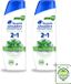 Head & Shoulders 2 x 2-in-1 Menthol Fresh Anti-Roos Shampoo - 300 ml