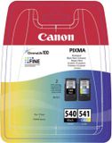 Canon PG-540 & CL-541 Inktcartridge Origineel Standaard Capaciteit Kleur en Zwart