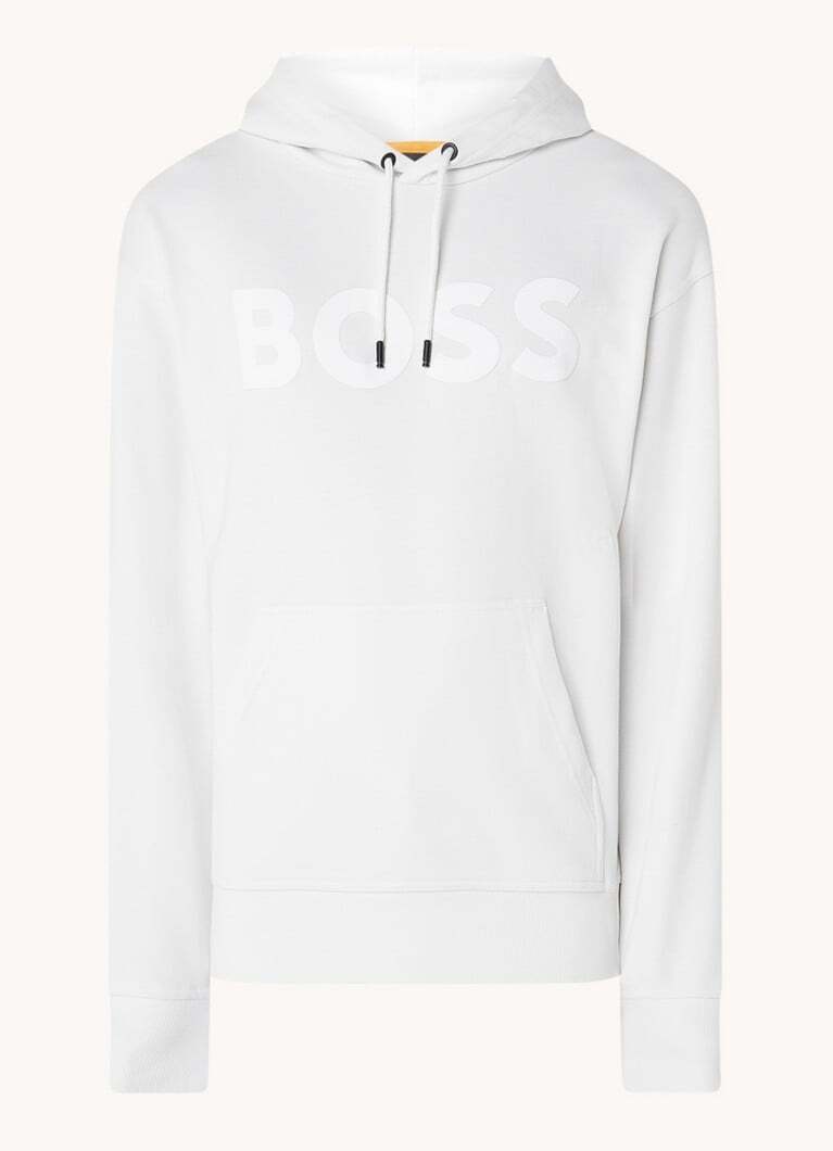 HUGO BOSS HUGO BOSS Webasichood hoodie met logoprint