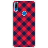 P Smart Z Tartan Rouge Bedrukt siliconen hoesje