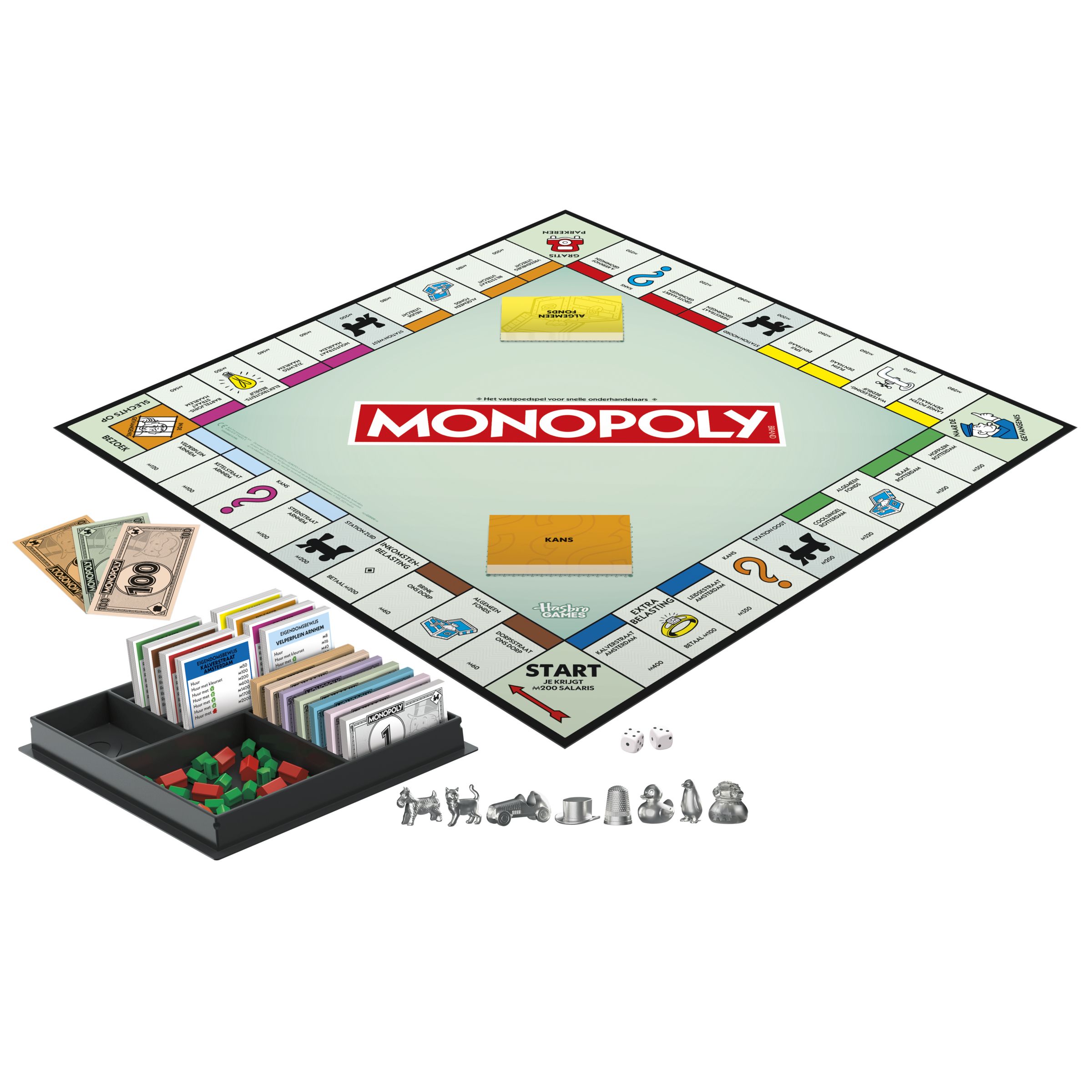 Hasbro Gaming Monopoly Classic Bordspel Vernieuwde editie - NL Editie - Gezelschapsspel