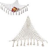 Merkloos Hangmat Net Met Macrame Kwastje
