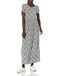 Amazon Essentials Dames Maxi-jurk met korte mouwen (verkrijgbaar in grote maten)