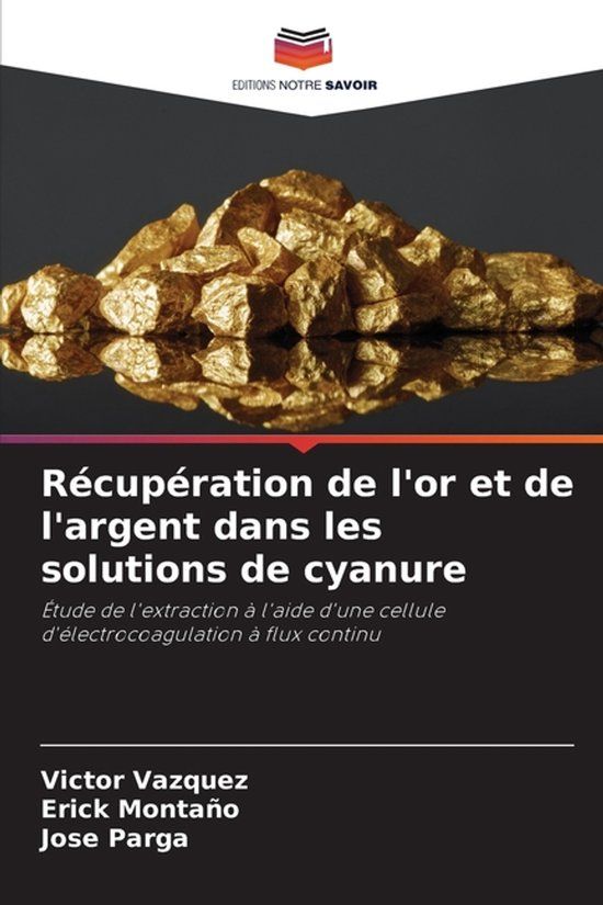 Récupération Editions Notre Savoir Récupération de l'or et de l'argent dans les solutions de cyanure