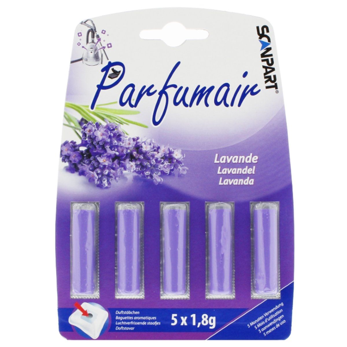 Scanpart Parfumair Lavendel - Stofzuigerverfrisser