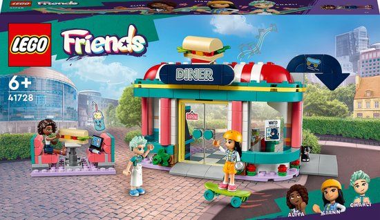 LEGO Friends Heartlake Restaurant in de Stad 41728 - Bouwset