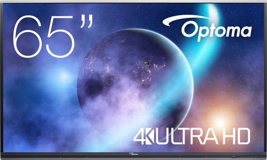 Monitor Optoma H1F0C0JBW101 4K Ultra HD 65"